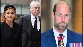 Andrew defiende a Sarah Ferguson tras la furiosa reacción del príncipe William a sus exigencias.