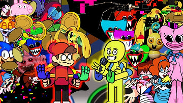 FNF "Musical Memory" But Different Characters Sing It (Compilation) 🎶 Everyone Sings Musical Memory