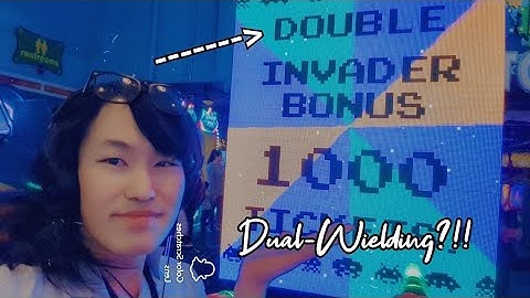 Dual-Wielding At Space Invaders Frenzy For The First Time Ever! How Will It Go?!! I