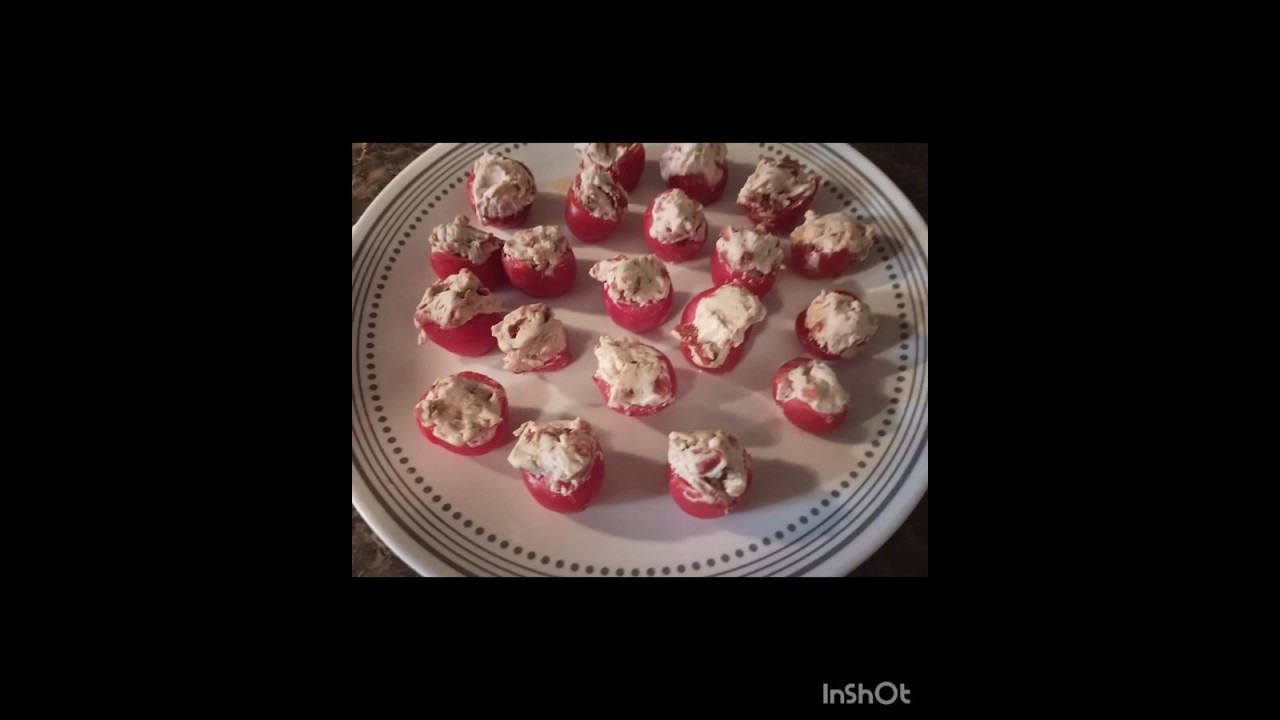 BLT Tomatoes 🍅 Appetizers So Cute So Yummy