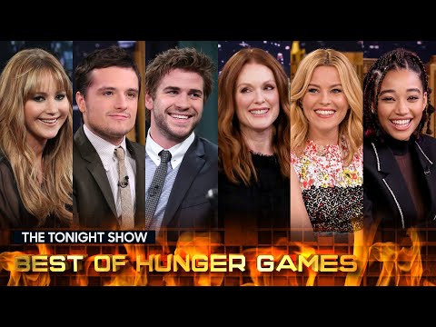 Best Of Hunger Games: Jennifer Lawrence, Liam Hemsworth, Josh Hutcherson, Elizabeth Banks And More!