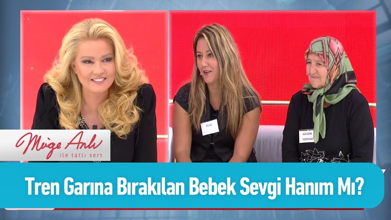 Tren garına bırakılan bebek Sevgi Hanım mı? - Müge Anlı ile Tatlı Sert 30 Eylül 2019