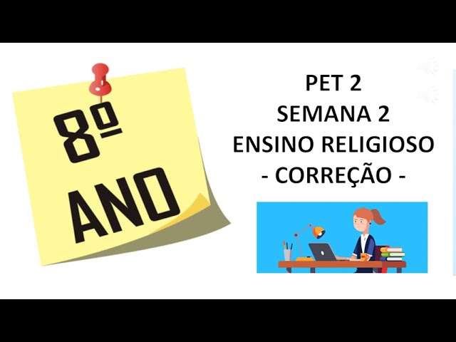 Prova 8ano ensino religioso 2b pet 2