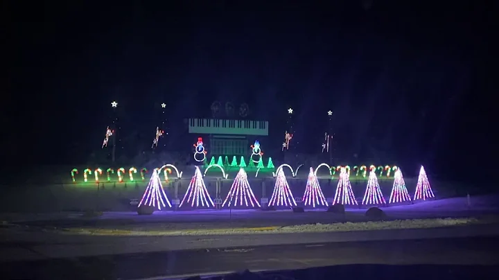 Lakeside Park Christmas Lightshow 2020