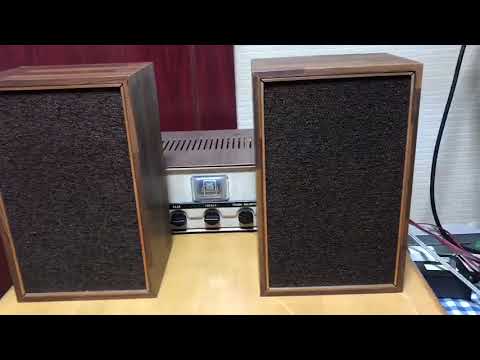 オーディオ試聴動画 Diatone P-610A国産古箱 Luxman SQ5B - YouTube