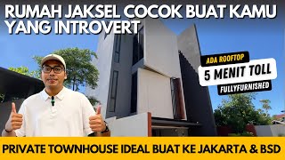 Review Rumah Super Private Di Jaksel 5 Menit Ke Toll Tetangganya Aurelle Pondok Indah