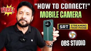 Use Your Phone Camera in OBS Studio Wirelessly! 🔥 SRT Streaming OBS StudioTutorial screenshot 3