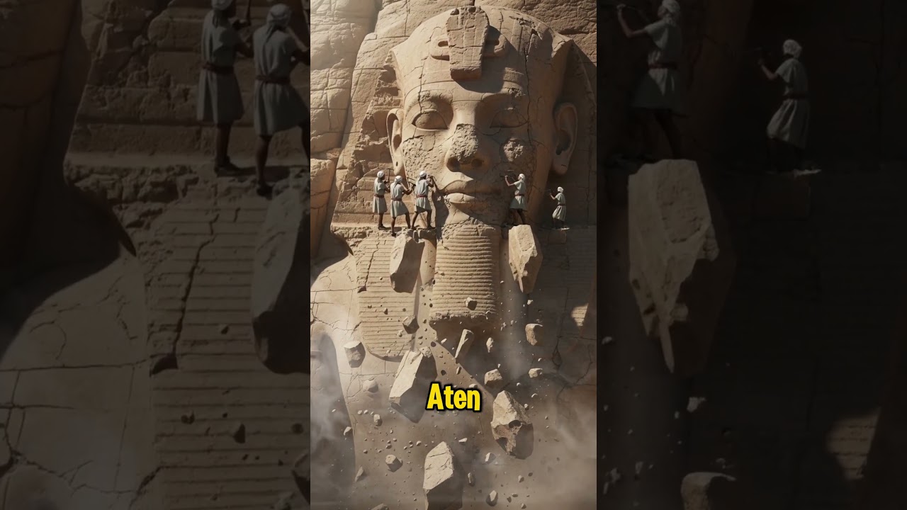 The Pharaoh Who Tried to Erase the Gods 👑🌞 