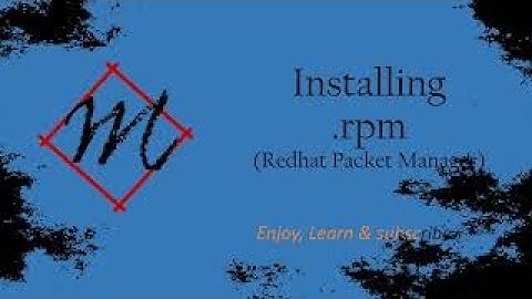 How to install software on Fedora Linux Part 3 of 5 installing .rpm files on Fedora or Redhat.