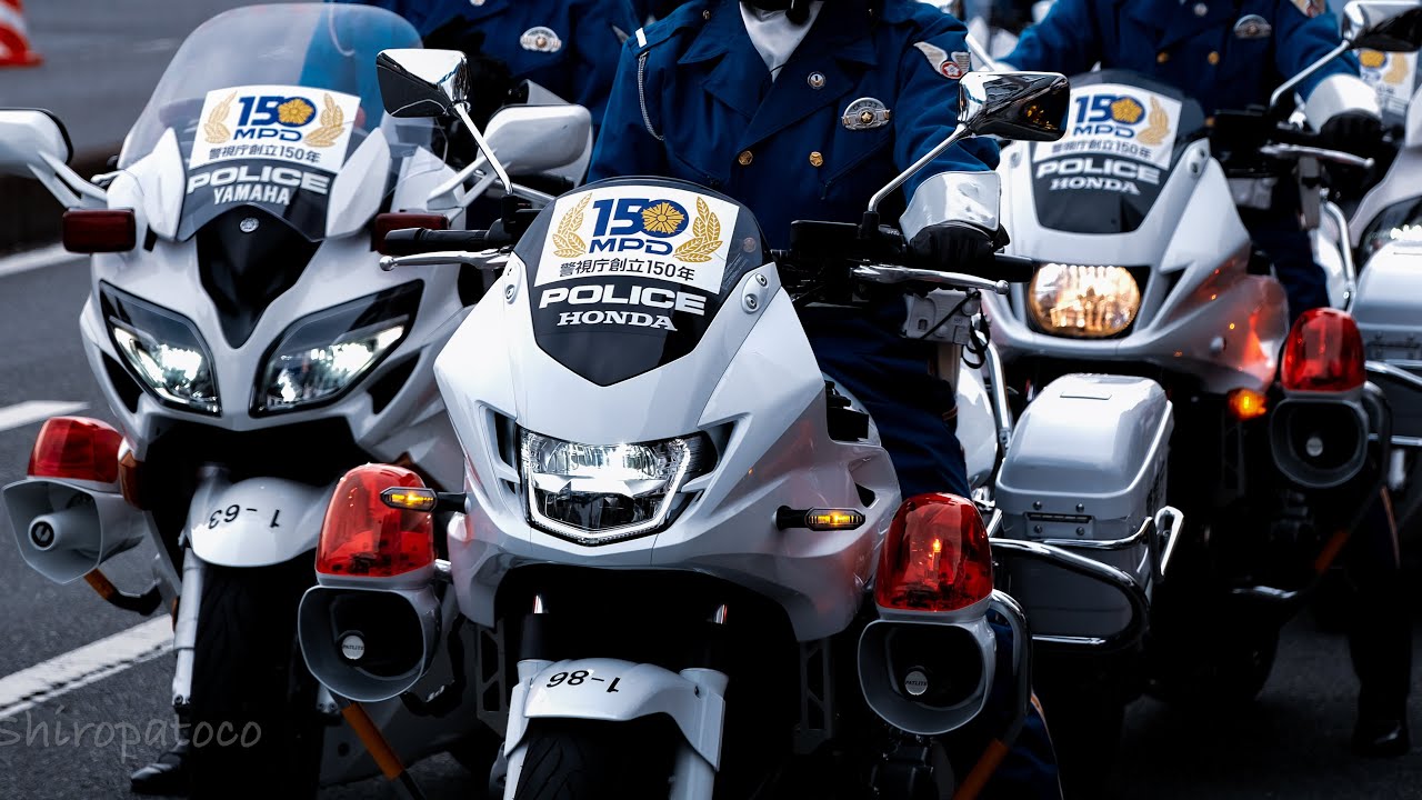 箱根駅伝の白バイに密着！？神奈川県警→警視庁への襷リレーとみんな大好き白バイ隊員との交流　警視庁交通機動隊