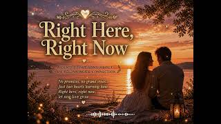 Right Here, Right Now ✨ | A Gentle Love Song About New Beginnings & Connection screenshot 3