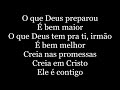 Irmão Lázaro - Deus Vai Fazer ( letra )