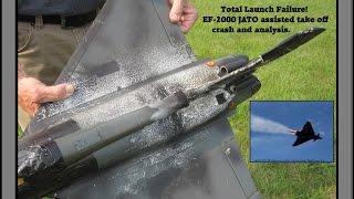 Launch Failure! Eurofighter Typhoon's JATO Launch with post crash analysis. My only Firework, today!