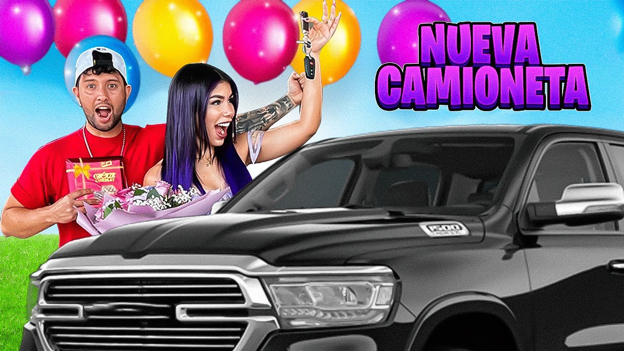 REGALO UNA SÚPER CAMIONETA A MI NOVIA 🚙😱 (Alexa no lo podia creer)// UNJHORMANUNAALEXA