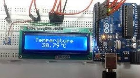 Digital Thermometer project using Arduino and LM 35