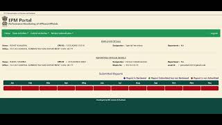 How to fill monthly progress report