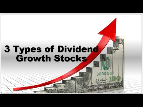3 Types Of Dividend Growth Stocks Every Investor Should Know