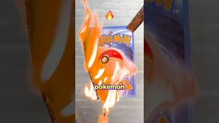 I Burned my POKEMON CARD #pokemon #pokemoncards