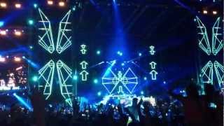 (db) David Guetta Opening Titanium (Alesso Remix) @ Ultra Music Festival 2012