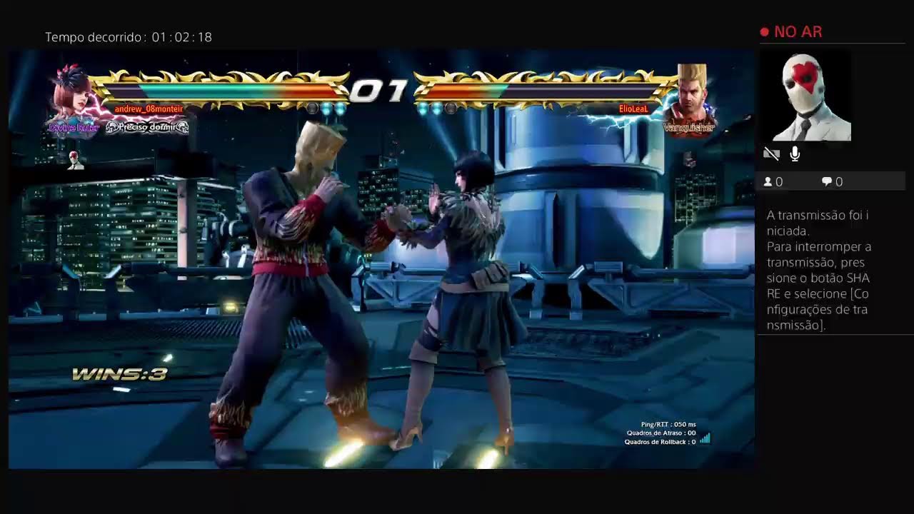 Tekken 7 gameplay  partidas com @Elio_Leal