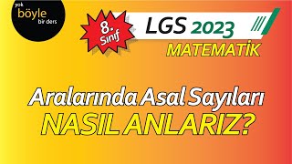 8. Sınıf Matematik Lgs 2023 Aralarında Asal Sayıları Nasıl Anlarız?