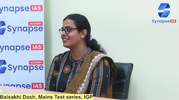 Rank - 118 - Baisakhi Dash  @Synapse_IAS Mains Test Series and  Interview Guidance Program Student