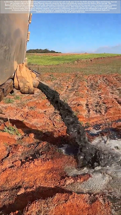 How to improve soil utilization using traditional farmyard manure irrigation methods?