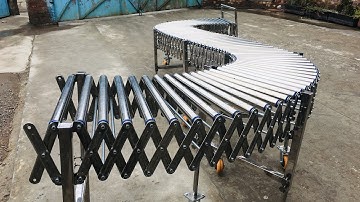 Flexible Gravity Roller Conveyor | By Bridge Engineering Company | Gujranwala | 2020