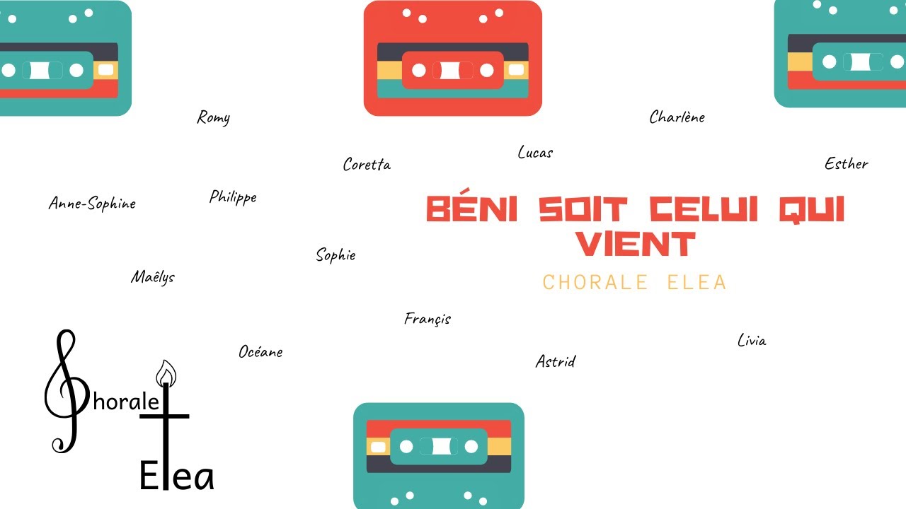 B ni soit celui qui vient tuto soprane et alto chorale elea youtube