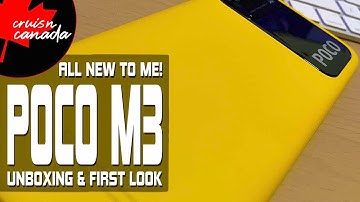 First Look At The Poco M3 | Unboxing and Setup