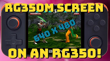 How to install an RG350M screen on the RG350 or RG350P