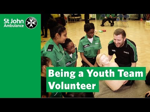 Volunteering with the Youth Team - St John Ambulance