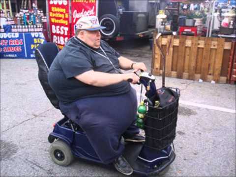 on fat people on their at the Walmart causing jams - YouTube