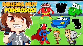 ?MONSTRUOS SECRETOS Reto de Dibujo Skibidi Toilet Vs Rainbow Friends y Garten of Banban 4 Roblox