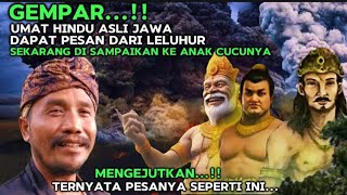 Pemangku pura dilereng gunung wilis di pilih leluhur sejak dari kandungan