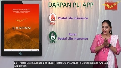 overview of Darpan PLI app in unified darpan Android application | igot karmayogi