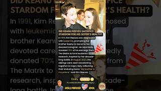 Did Keanu Reeves Sacrifice Stardom For His Sisters Health?