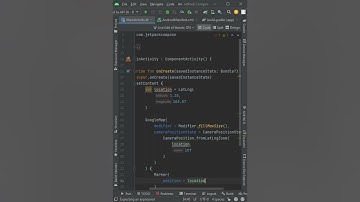 JetPack Compose – Google Maps Marker - Android Studio