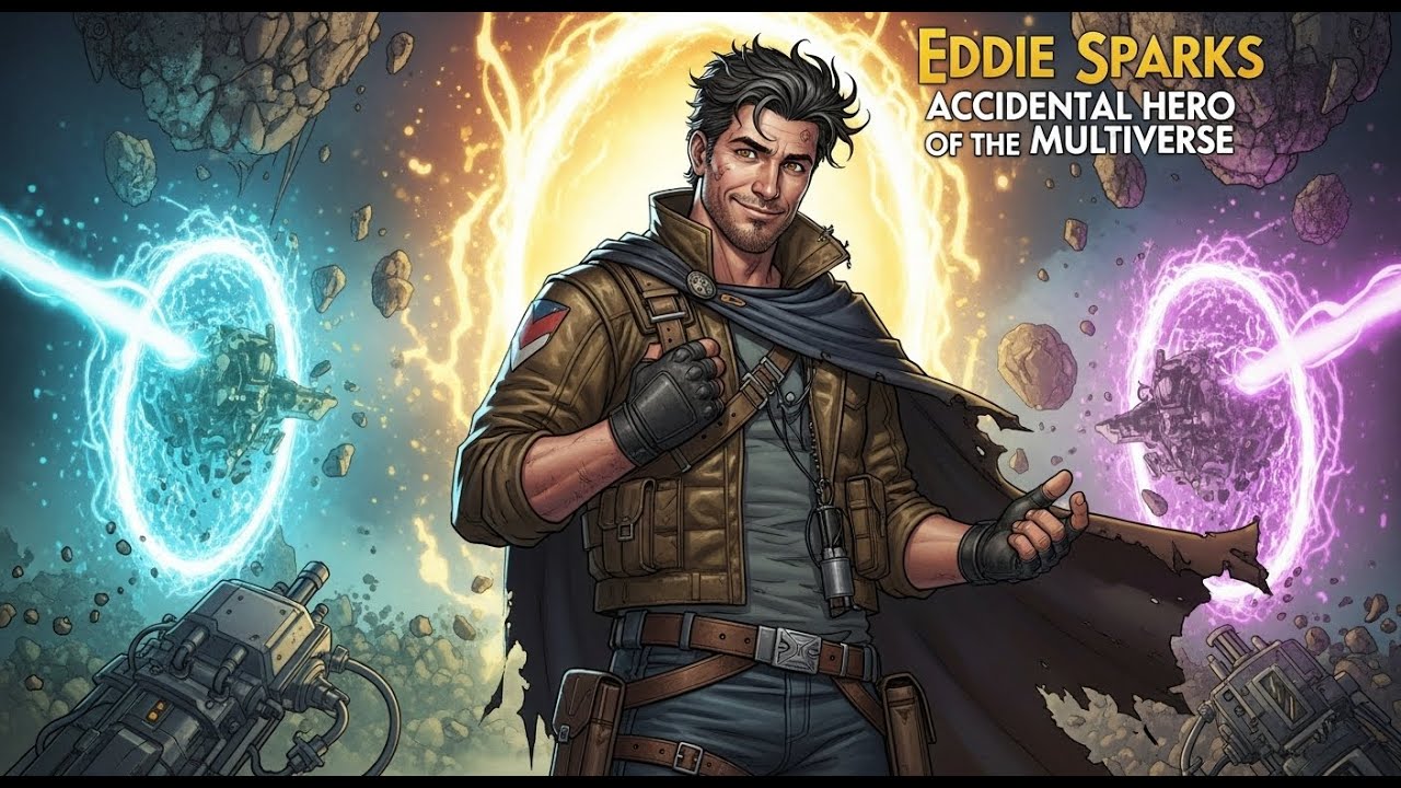 Eddie Sparks: Accidental Hero of the Multiverse | Funny Action Sci-Fi Tale