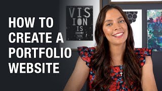 How To Create A Portfolio Website | Building My Graphic Design Portfolio!