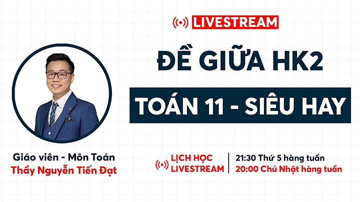 Đề thi toán lớp 11 học kì 2 năm 2024