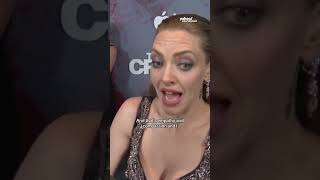 Amanda Seyfried reacts to Elizabeth Holmes beginning her prison sentence #shorts