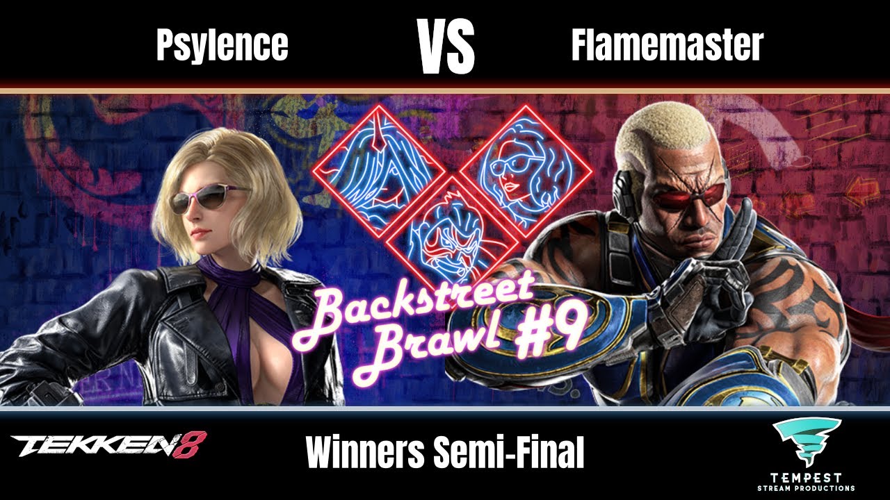 Psylence (Nina) vs Flamemaster (Raven) - Tekken 8 Winners