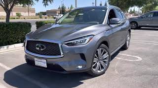 2021 INFINITI QX50 Sensory AWD Quick Walkaround and Introduction (IN4166)