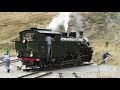 Dampfbahn Furka-Bergstrecke DFB - Probefahrt 6. Oktober 2018 HG 4/4 Nr. 704