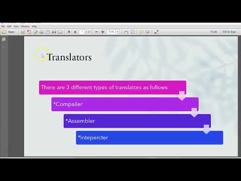 1st | Programming language | Types | Translators