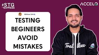 Common Mistakes Testing Beginners Make | QA Career Tips #SalesforceTestingGuy