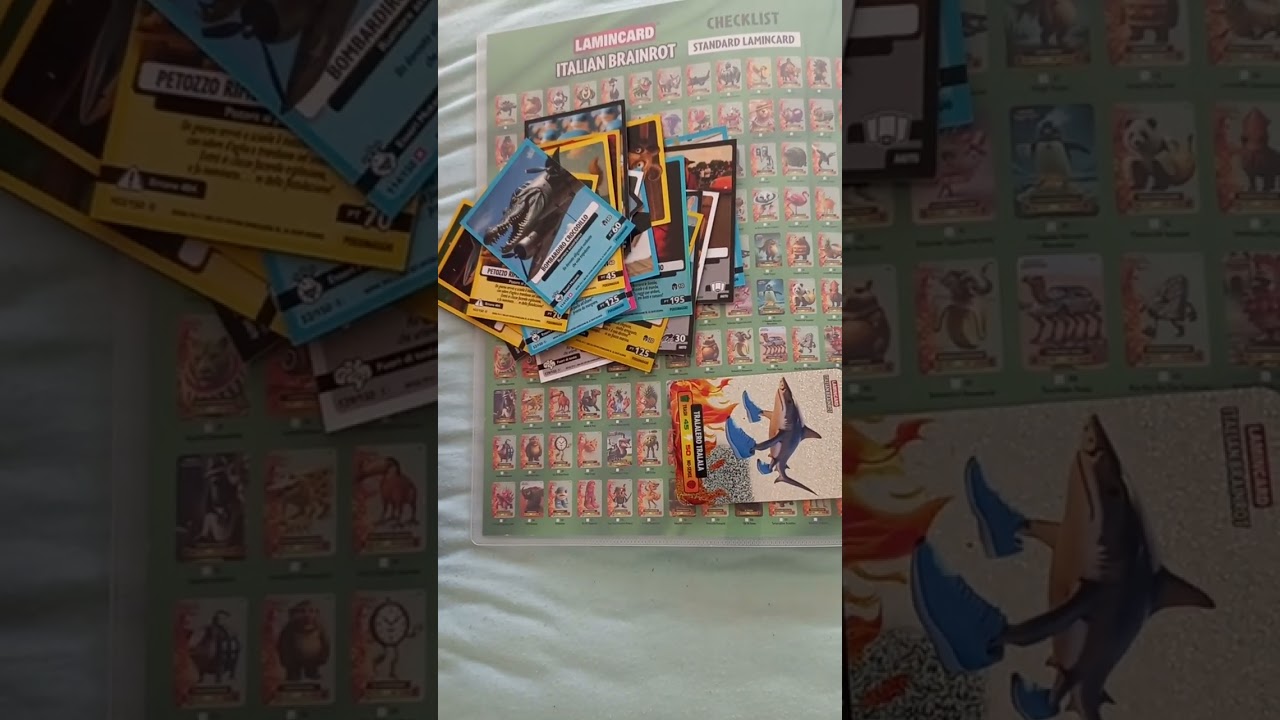 Otvaranje kesica sa brainrot karticama