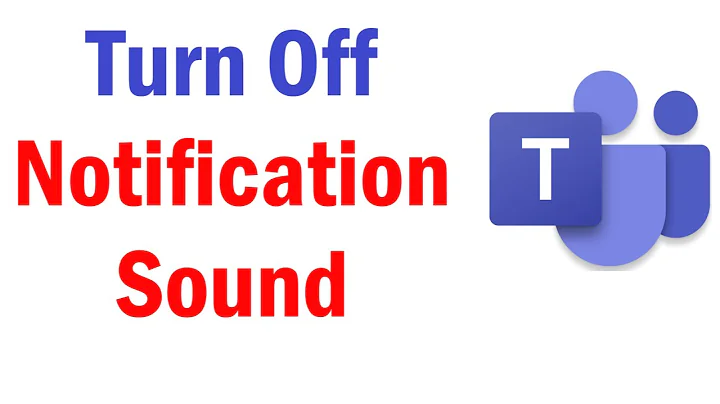 How To Turn Off Notification Sound in Microsoft Teams | Microsoft Teams Notification Sound
