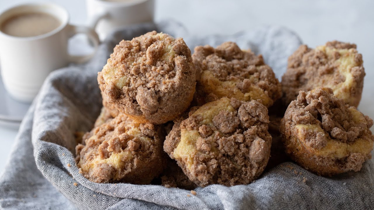 GlutenFree Coffee Cake Muffins YouTube